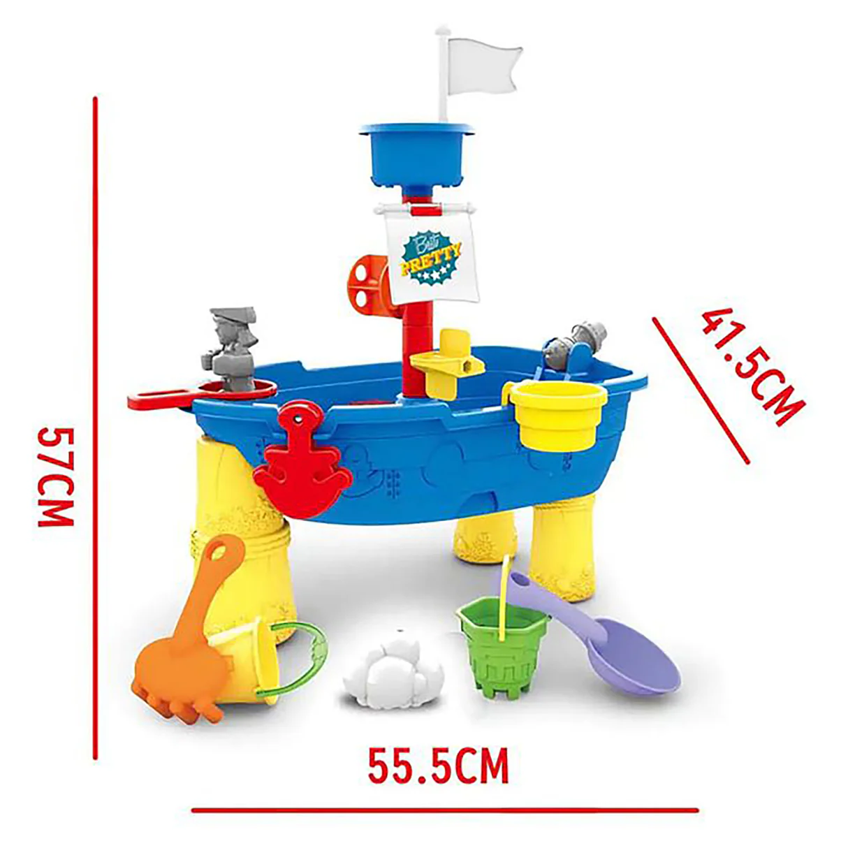 Sand and Water Play Boat Table 6 Sand and Water Play Boat Table