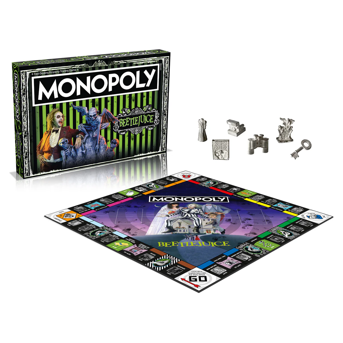 Monopoly Beetlejuice Board Game 1 Monopoly Beetlejuice Board Game