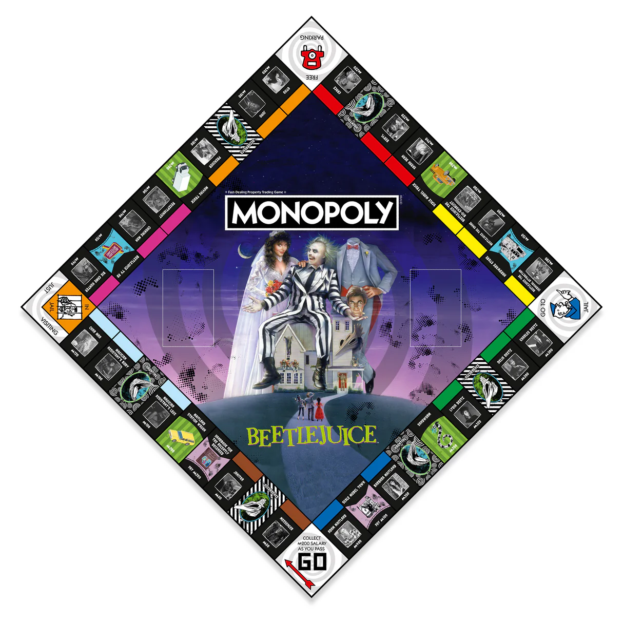 Monopoly Beetlejuice Board Game 9 Monopoly Beetlejuice Board Game