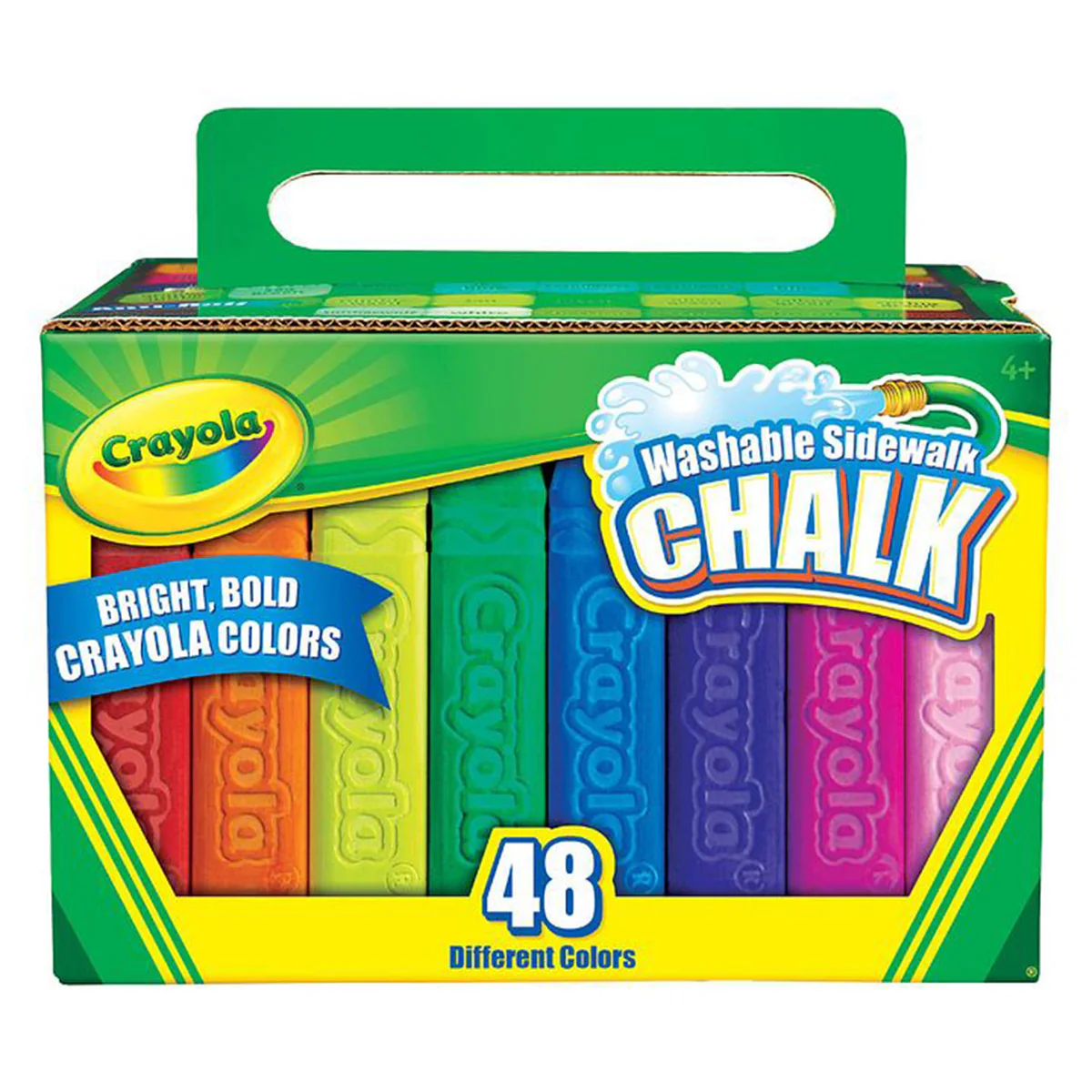 Crayola 48 Washable Sidewalk Chalks Set 1 Crayola 48 Washable Sidewalk Chalks Set