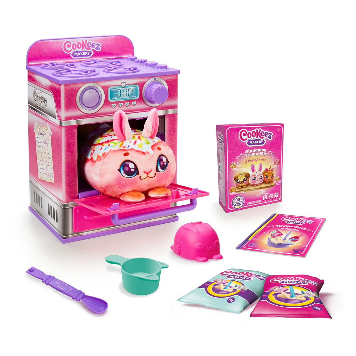 Cookeez Makery Cinnamon Treatz Oven Playset 8 Cookeez Makery Cinnamon Treatz Oven Playset