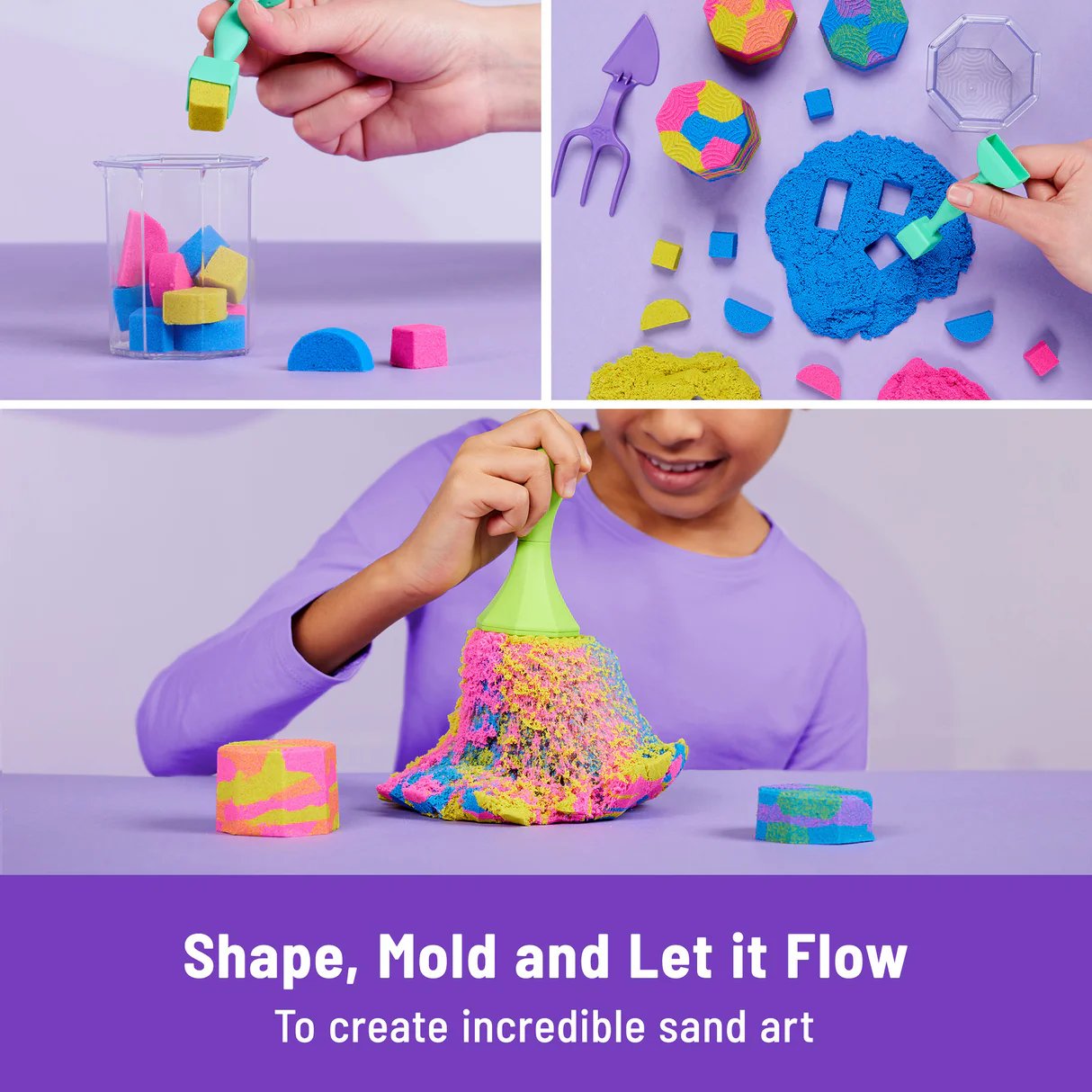 Kinetic Sand Squish N' Create 20 Kinetic Sand Squish N' Create