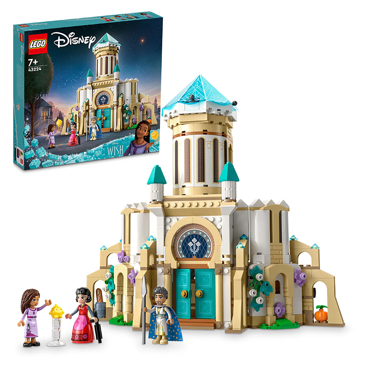 LEGO Disney King Magnifico's Castle 43224 1 LEGO Disney King Magnifico's Castle 43224