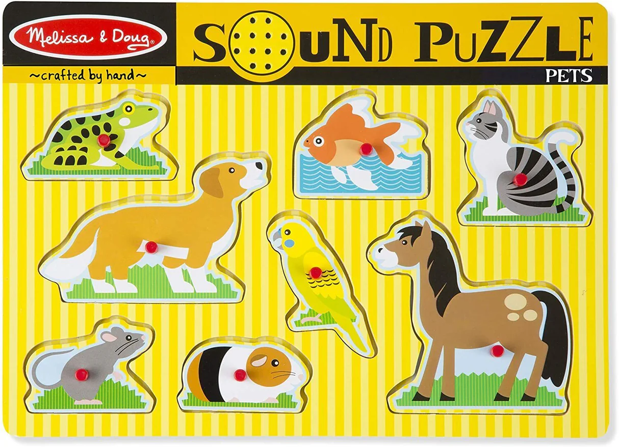 Melissa & Doug Pets Sound Puzzle (8-pieces) 5 Melissa & Doug Pets Sound Puzzle (8-pieces)