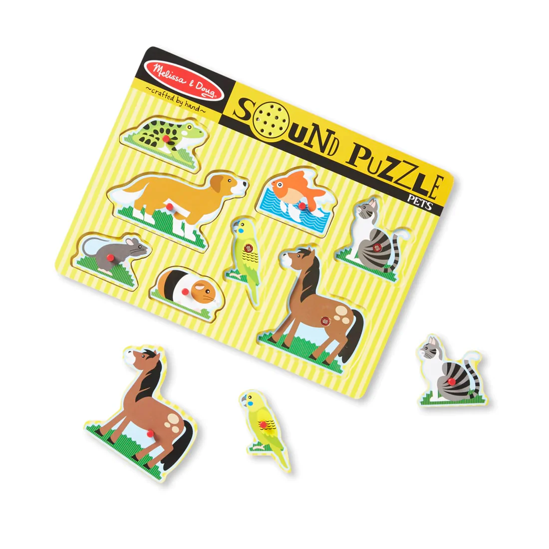 Melissa & Doug Pets Sound Puzzle (8-pieces) 6 Melissa & Doug Pets Sound Puzzle (8-pieces)