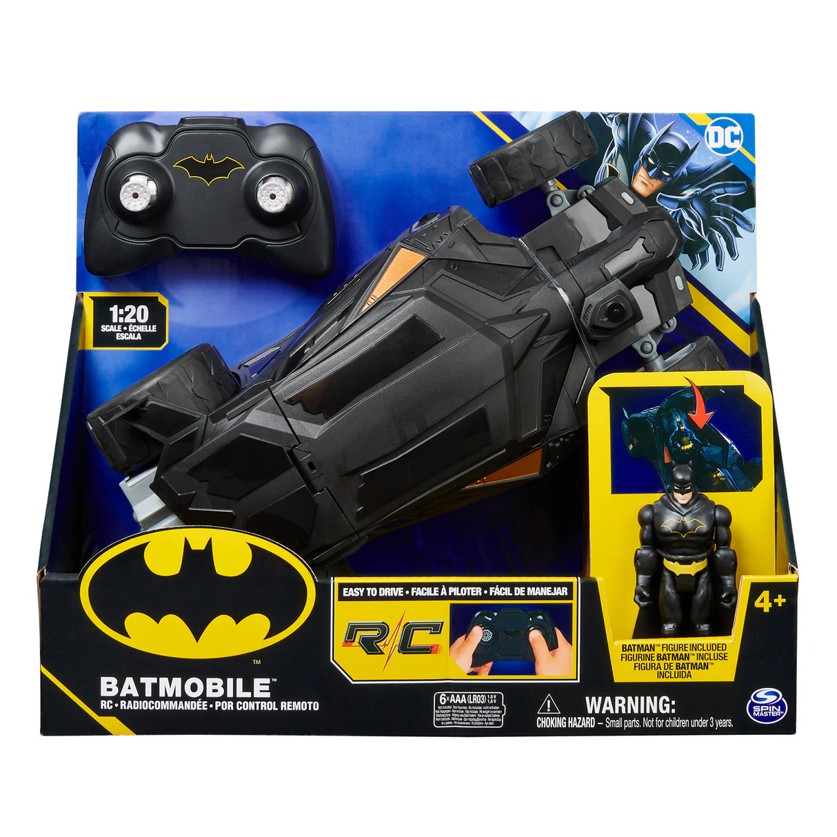 Batman 1:20th Remote Control Batmobile 12 Batman 1:20th Remote Control Batmobile
