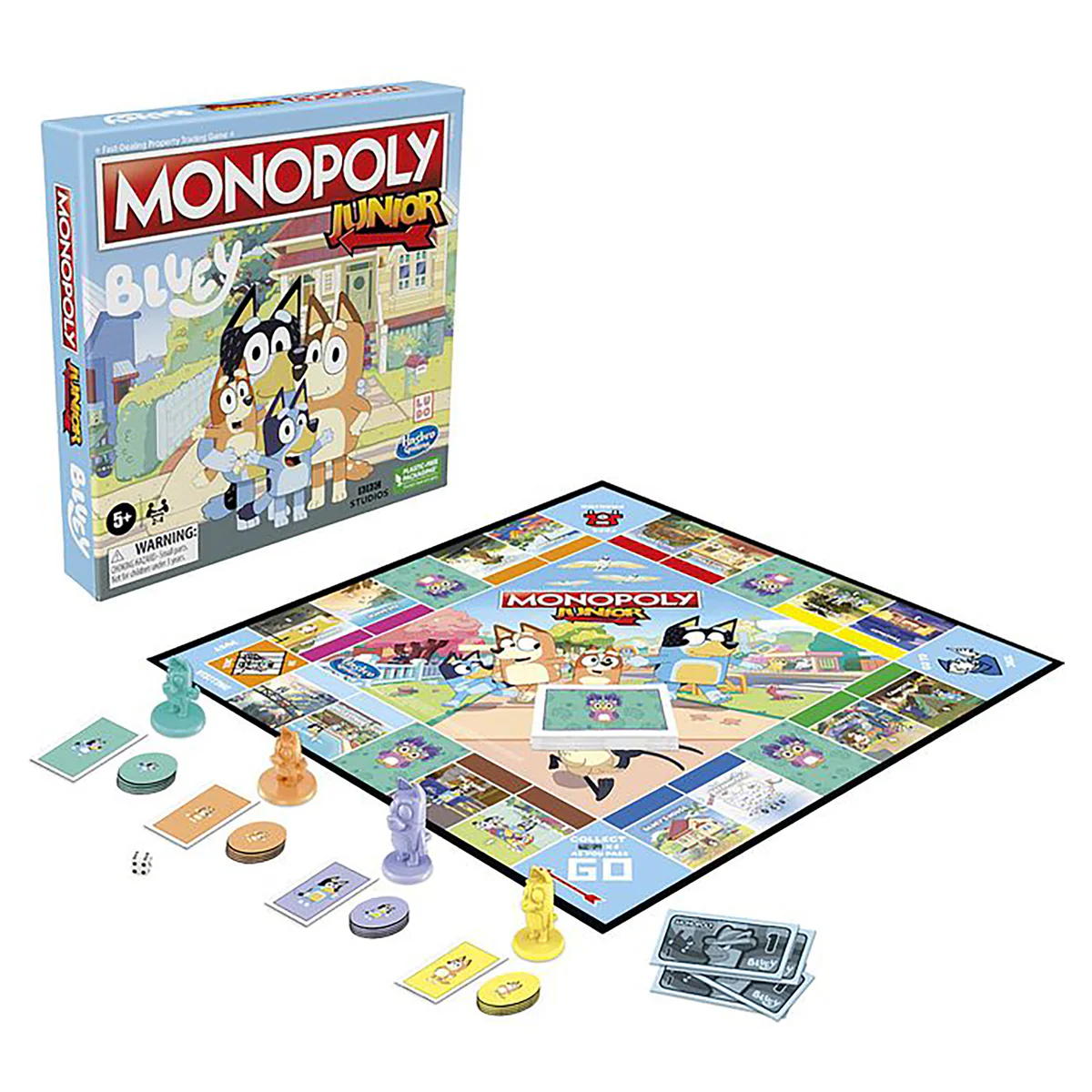 Monopoly Bluey Junior Edition 1 Monopoly Bluey Junior Edition