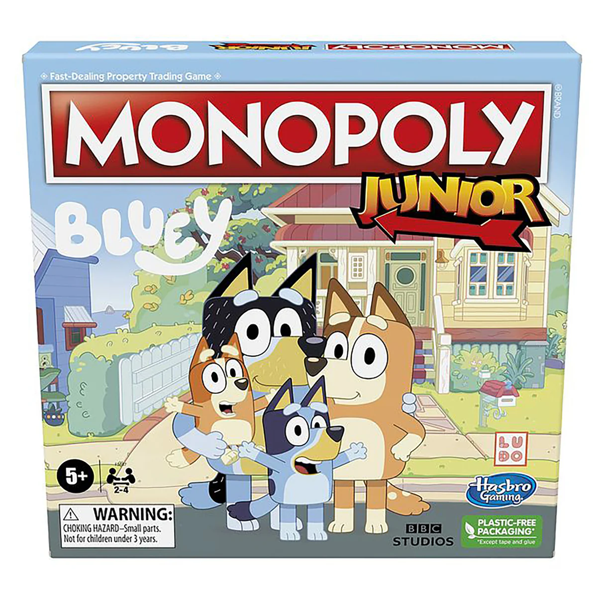 Monopoly Bluey Junior Edition 6 Monopoly Bluey Junior Edition