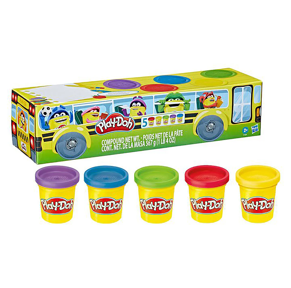 Play-Doh Back To School - Modeling Compound (Pack of 5) 1 Play-Doh Back To School - Modeling Compound (Pack of 5)