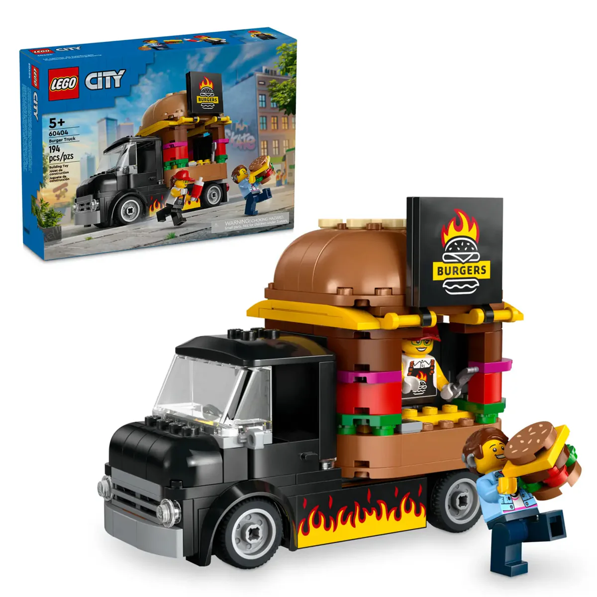 LEGO City Burger Truck 60404, (194-pieces) 1 LEGO City Burger Truck 60404, (194-pieces)