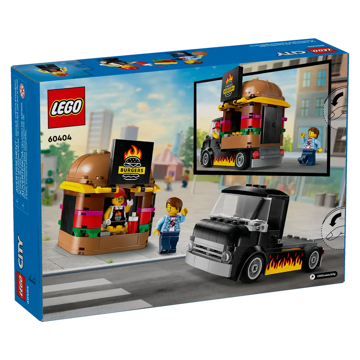 LEGO City Burger Truck 60404, (194-pieces) 8 LEGO City Burger Truck 60404, (194-pieces)
