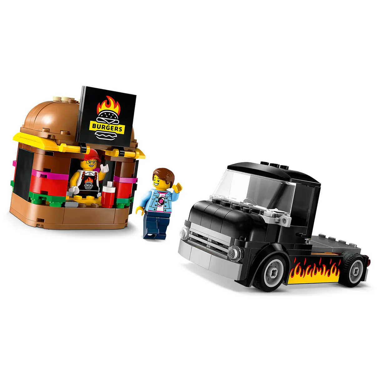 LEGO City Burger Truck 60404, (194-pieces) 10 LEGO City Burger Truck 60404, (194-pieces)