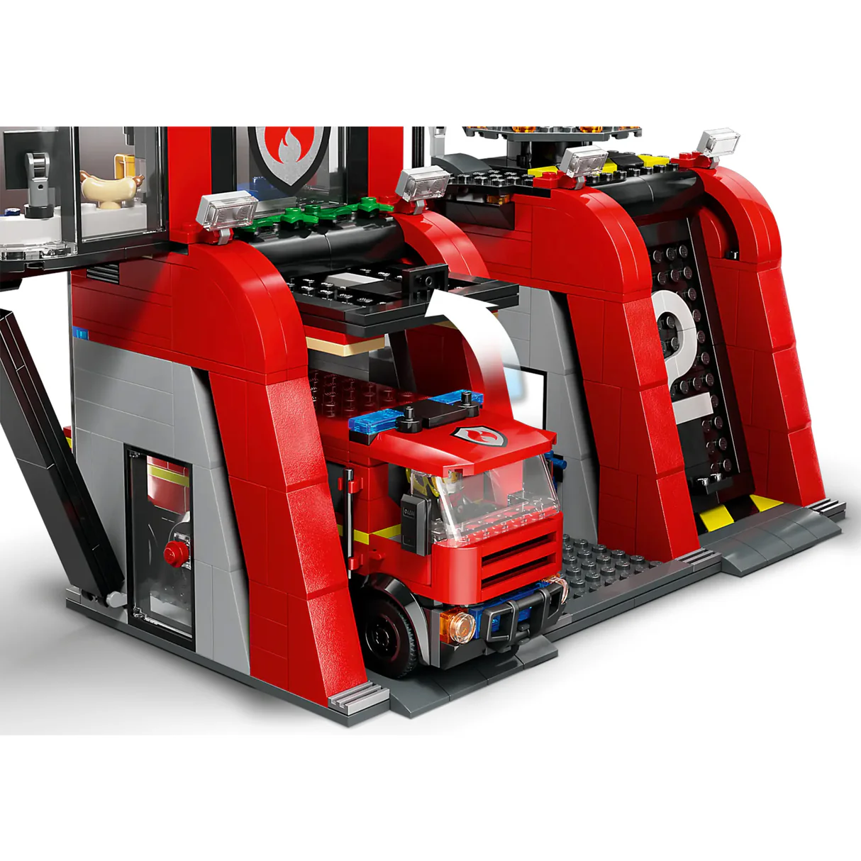 LEGO City Fire Station with Fire Truck 60414, (843-pieces) 11 LEGO City Fire Station with Fire Truck 60414, (843-pieces)