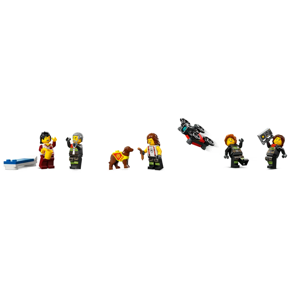LEGO City Fire Station with Fire Truck 60414, (843-pieces) 12 LEGO City Fire Station with Fire Truck 60414, (843-pieces)