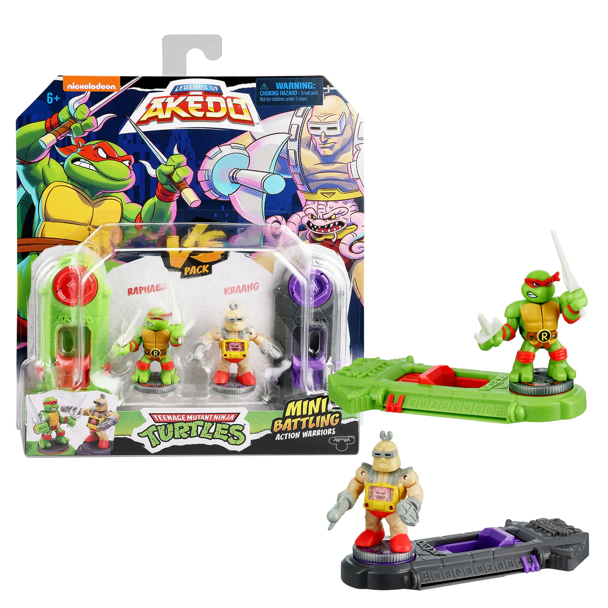Akedo Teenage Mutant Ninja Turtles S1 Raphael Vs Kraang 6 Akedo Teenage Mutant Ninja Turtles S1 Raphael Vs Kraang