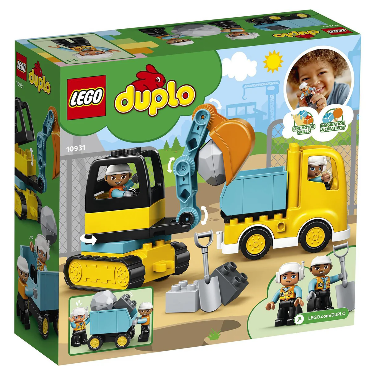 LEGO DUPLO Town Truck & Tracked Excavator 10931 16 LEGO DUPLO Town Truck & Tracked Excavator 10931