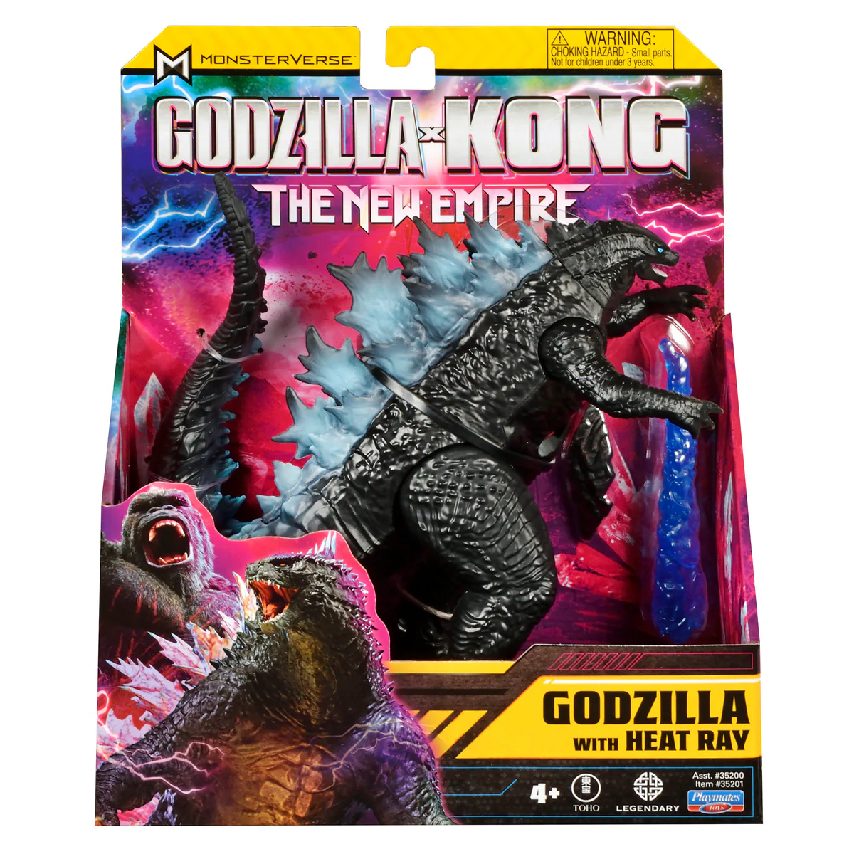 Godzilla x Kong Basic Figures Godzilla with Heat Ray (6-inch) 1 Godzilla x Kong Basic Figures Godzilla with Heat Ray (6-inch)