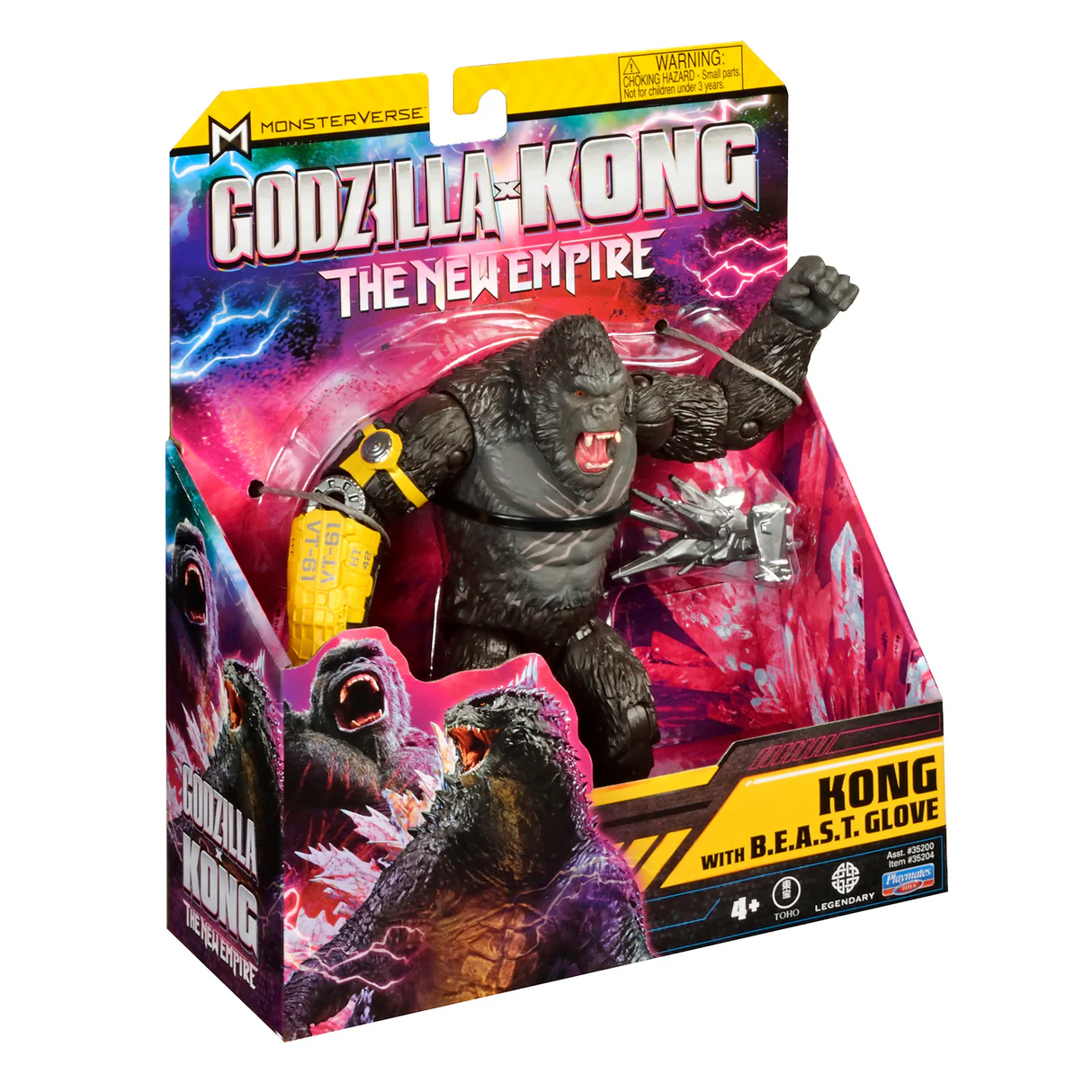 Godzilla x Kong Basic Figures Kong with Beast Glove (6-inch) 8 Godzilla x Kong Basic Figures Kong with Beast Glove (6-inch)