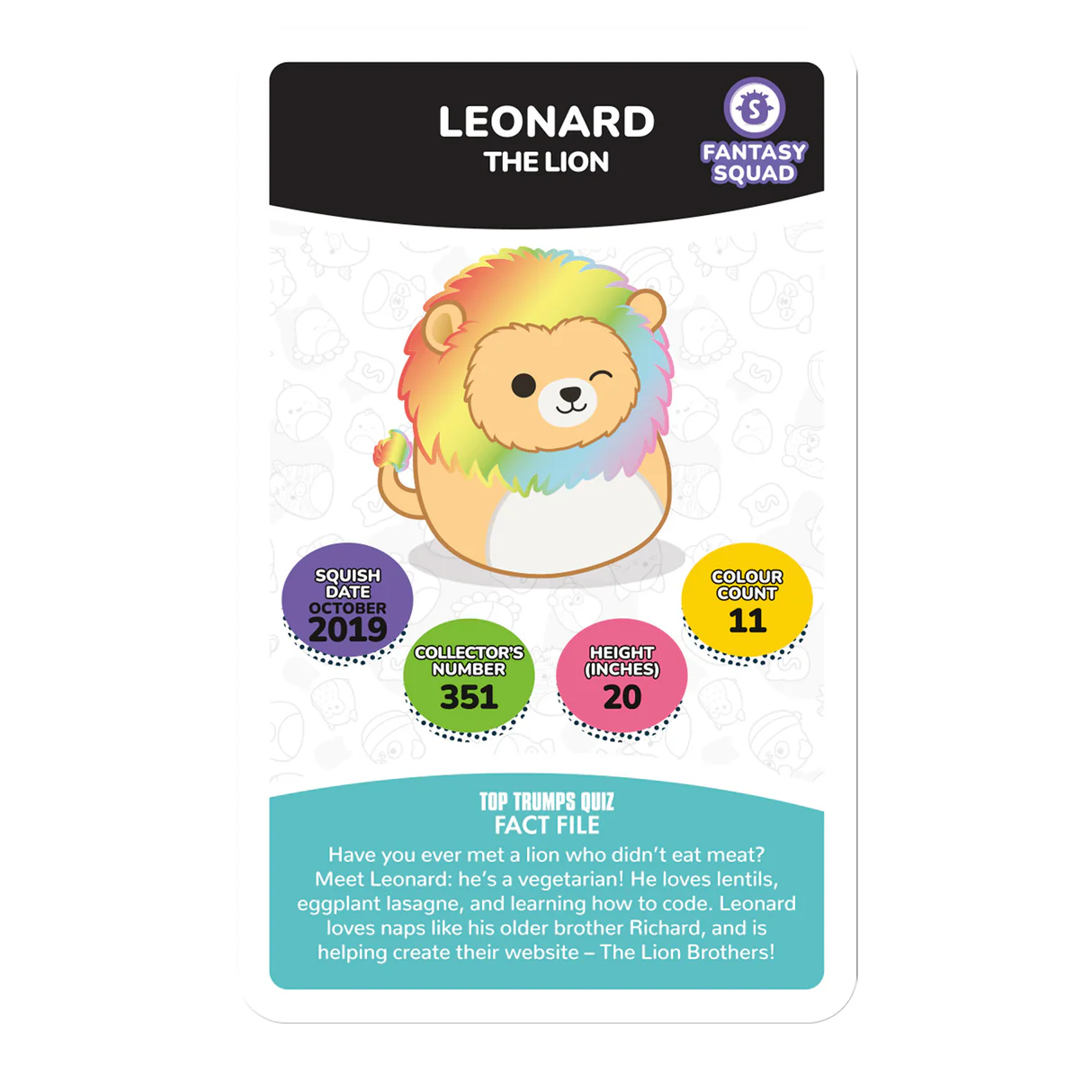 Top Trumps Squishmallows Card Game 17 Top Trumps Squishmallows Card Game