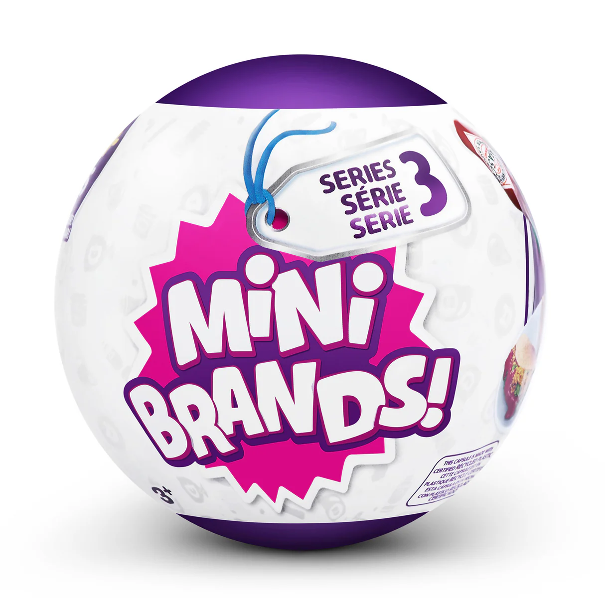 Mini Brands Grocery Series 3 Surprise Collectables, Assorted 5 Mini Brands Grocery Series 3 Surprise Collectables, Assorted
