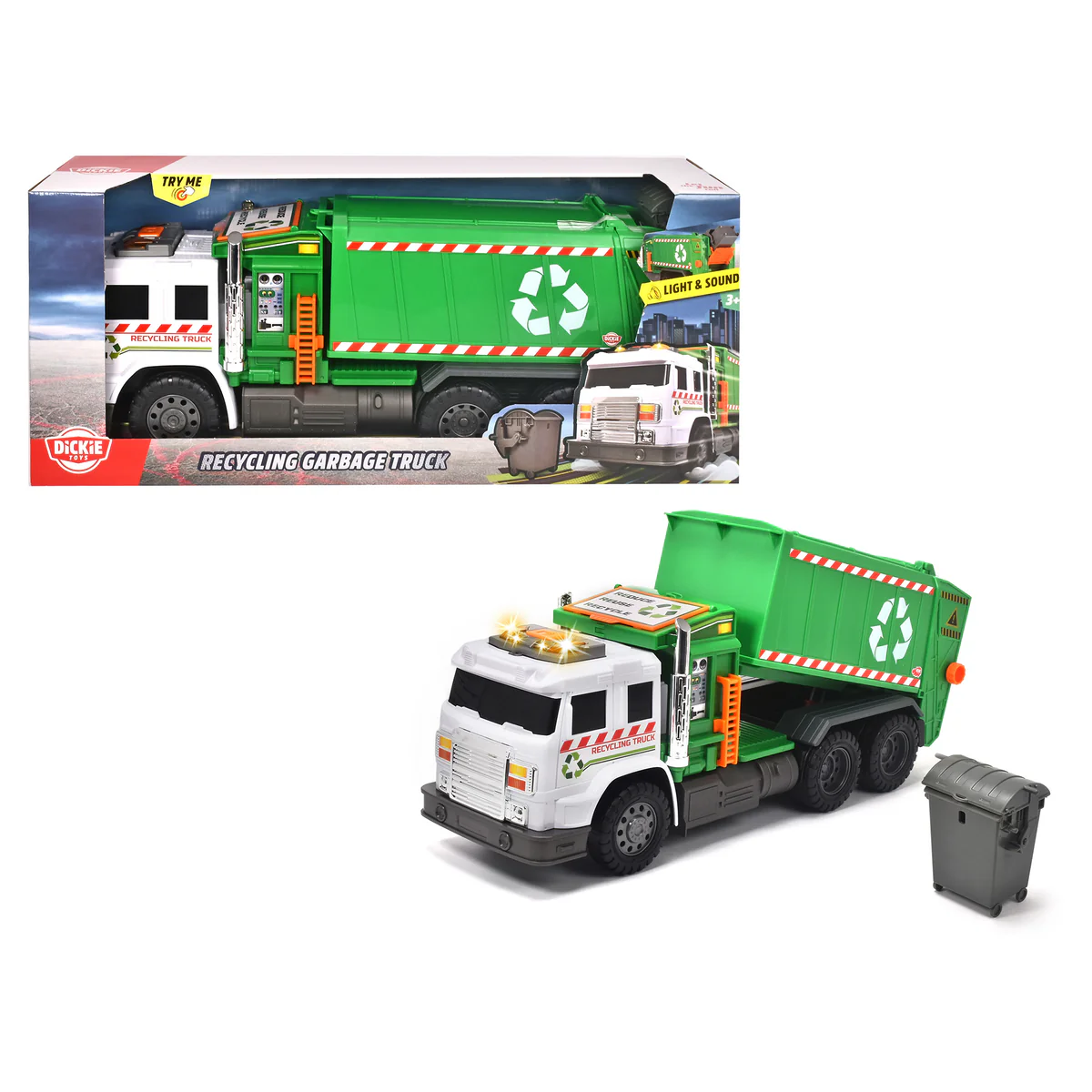 Dickie Toys Recycling Garbage Truck (55 cm) 1 Dickie Toys Recycling Garbage Truck (55 cm)