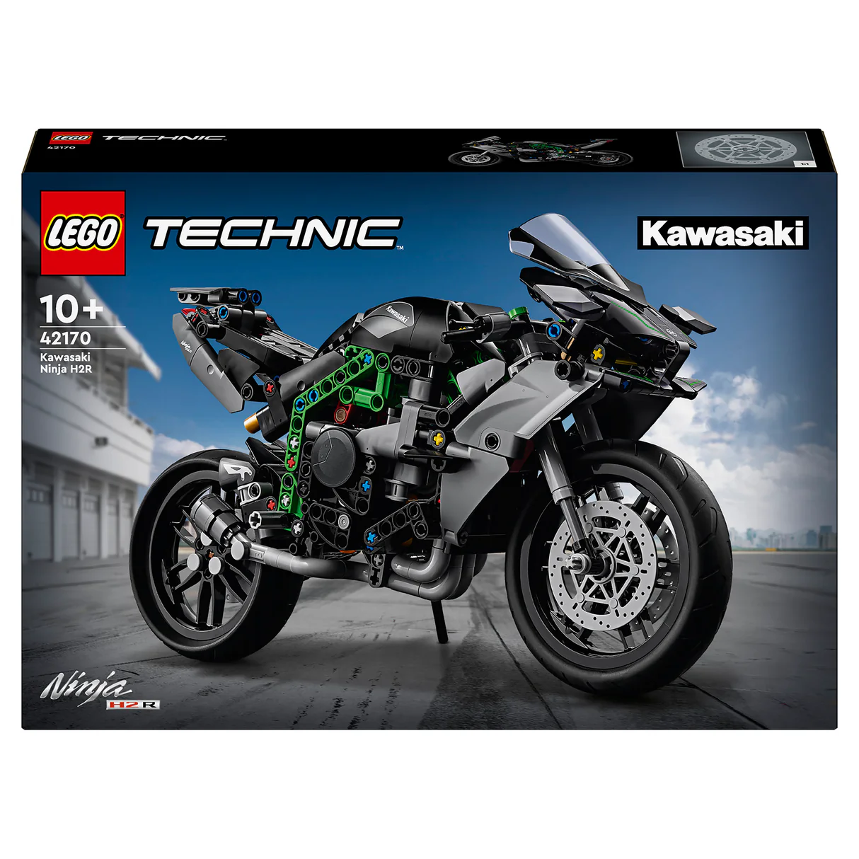LEGO Technic Kawasaki Ninja H2R Motorcycle 42170 11 LEGO Technic Kawasaki Ninja H2R Motorcycle 42170
