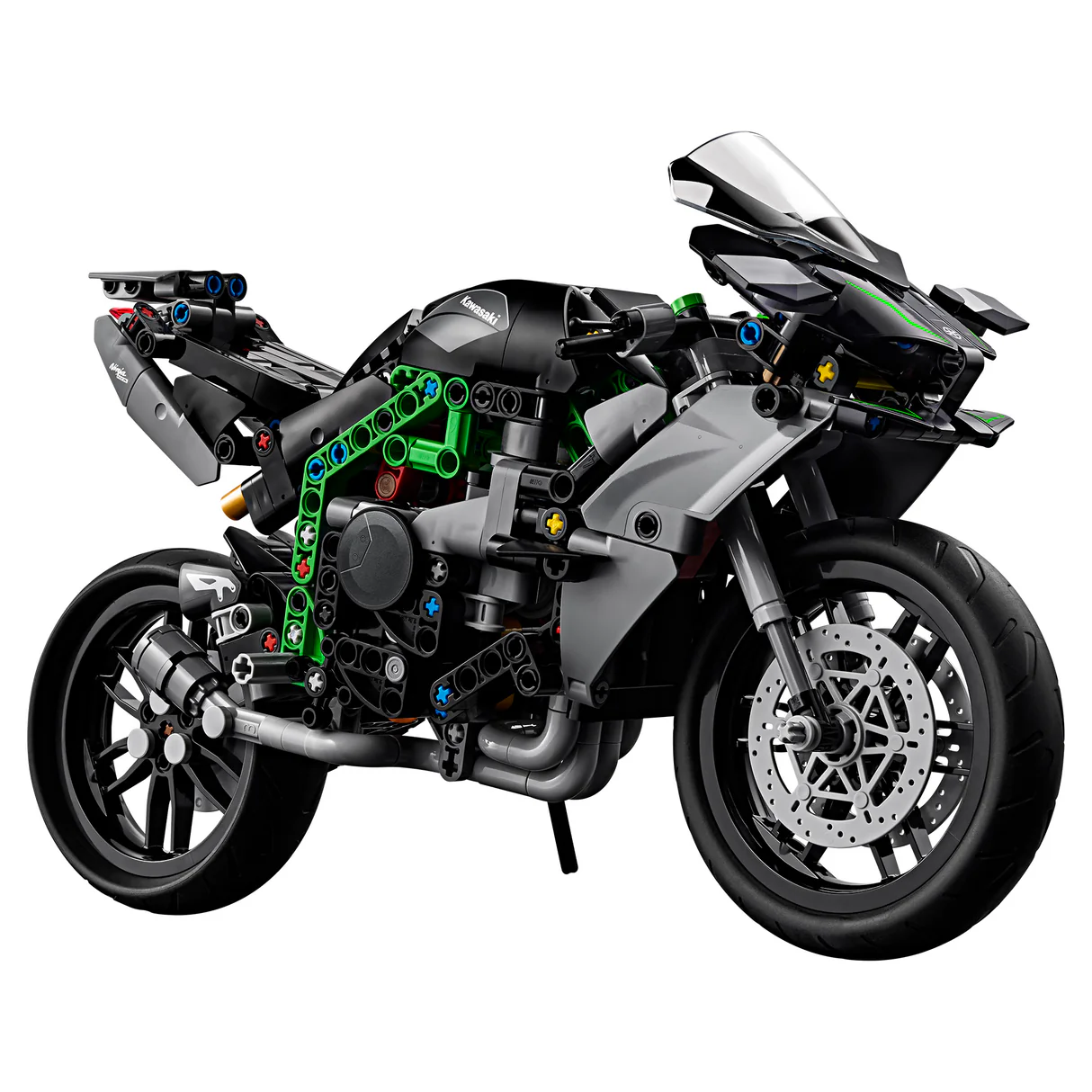 LEGO Technic Kawasaki Ninja H2R Motorcycle 42170 13 LEGO Technic Kawasaki Ninja H2R Motorcycle 42170
