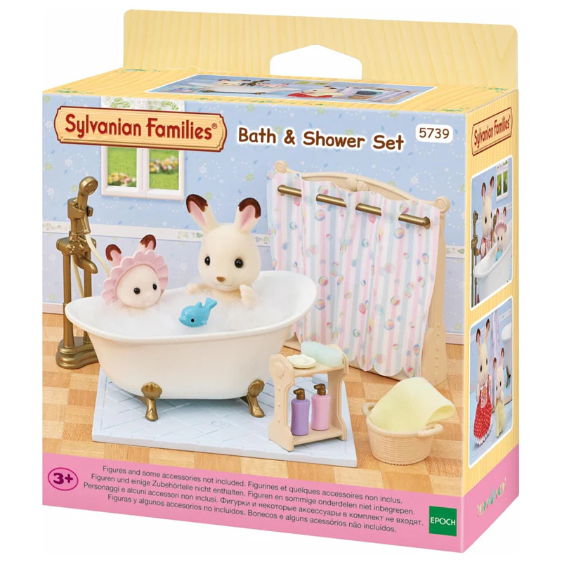 Sylvanian Families Bath & Shower Set 1 Sylvanian Families Bath & Shower Set
