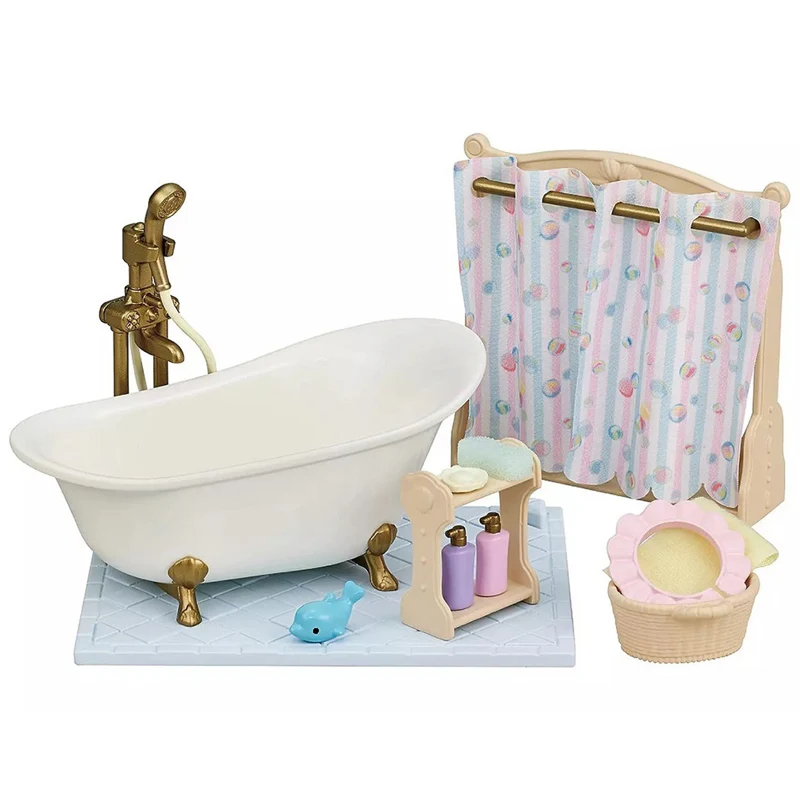 Sylvanian Families Bath & Shower Set 5 Sylvanian Families Bath & Shower Set