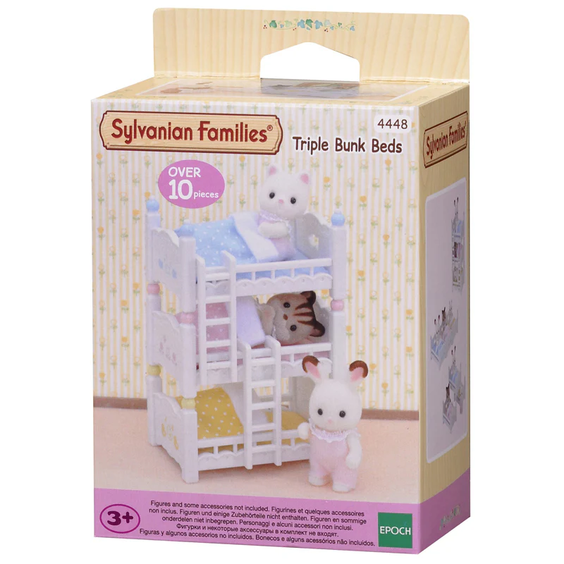 Sylvanian Families Triple Bunk Beds 1 Sylvanian Families Triple Bunk Beds