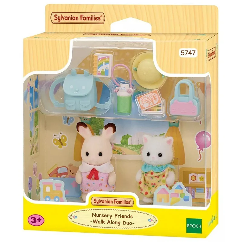 Sylvanian Families Nursery Friends Walk Along Duo 1 Sylvanian Families Nursery Friends Walk Along Duo