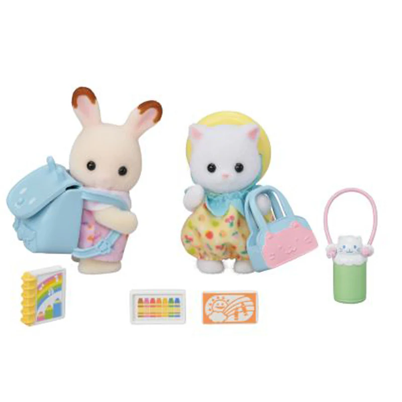 Sylvanian Families Nursery Friends Walk Along Duo 4 Sylvanian Families Nursery Friends Walk Along Duo
