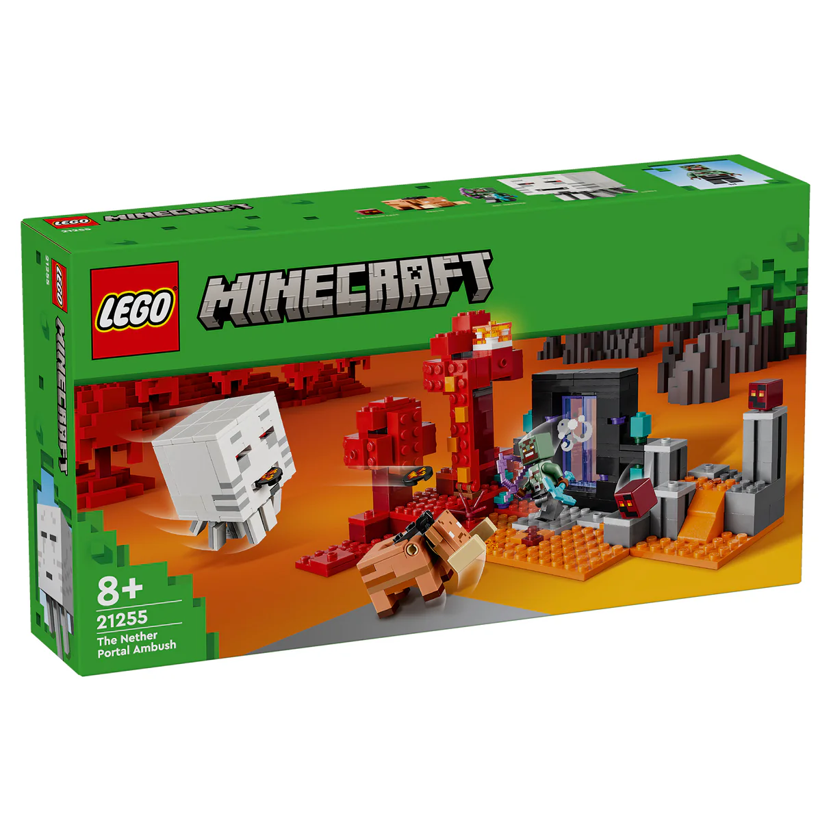 LEGO Minecraft The Nether Portal Ambush 21255, (352-pieces) 11 LEGO Minecraft The Nether Portal Ambush 21255, (352-pieces)