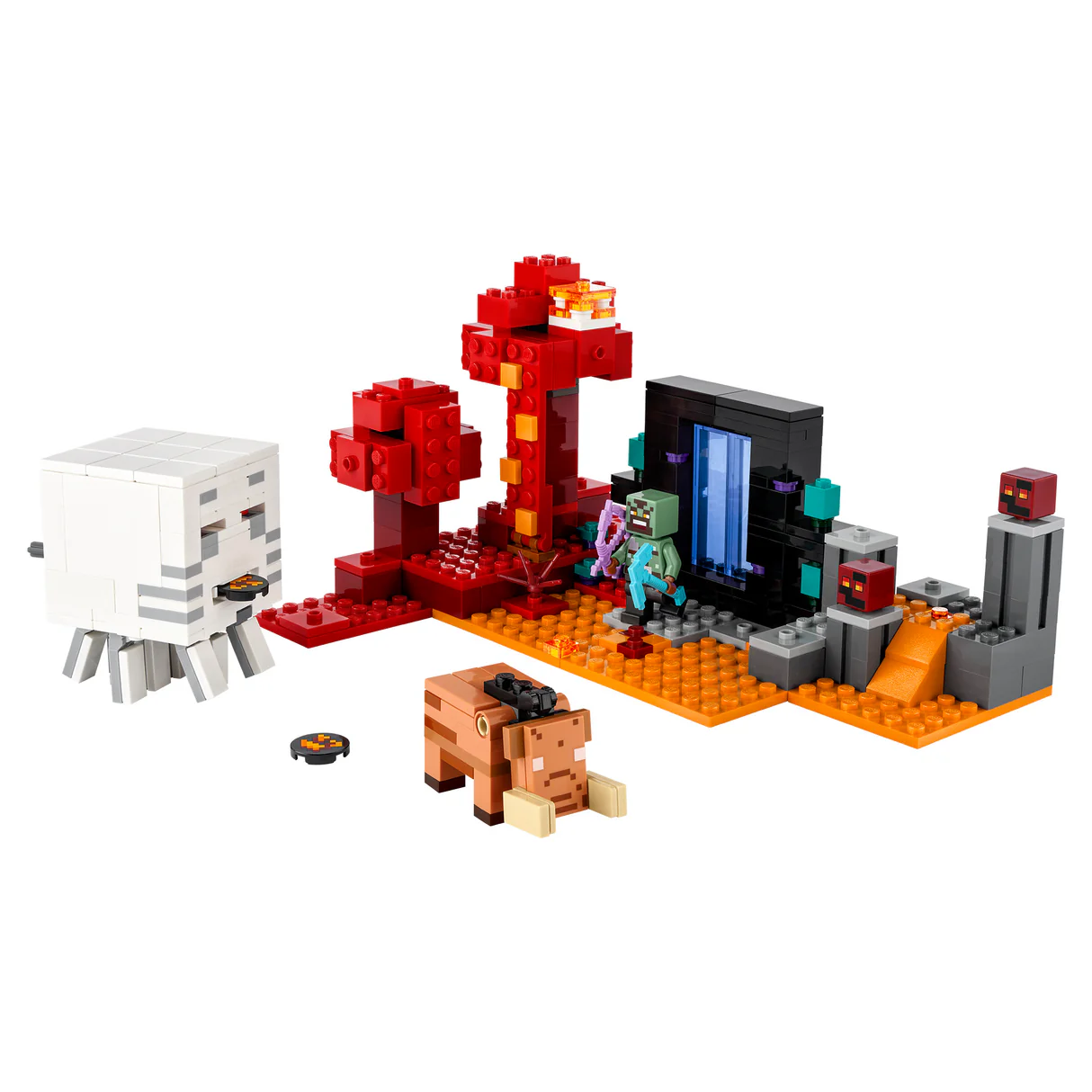 LEGO Minecraft The Nether Portal Ambush 21255, (352-pieces) 14 LEGO Minecraft The Nether Portal Ambush 21255, (352-pieces)