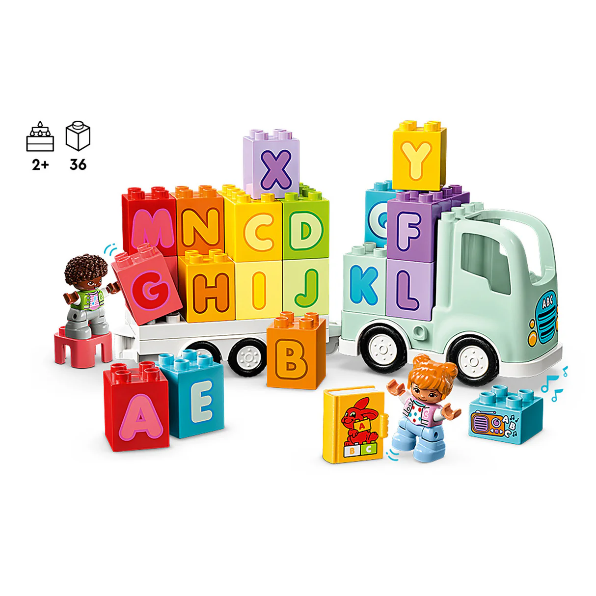 LEGO Duplo Alphabet Truck 10421, (36-pieces) 14 LEGO Duplo Alphabet Truck 10421, (36-pieces)
