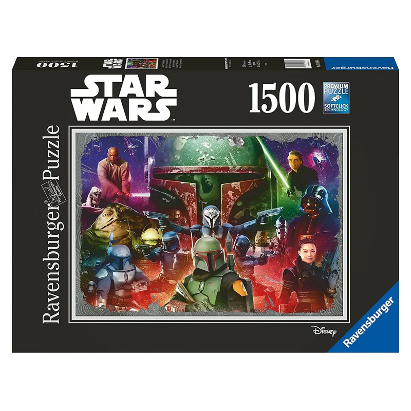Ravensburger Star Wars Boba Fett Bounty Hunter 1500pc Jigsaw Puzzle 1 Ravensburger Star Wars Boba Fett Bounty Hunter 1500pc Jigsaw Puzzle