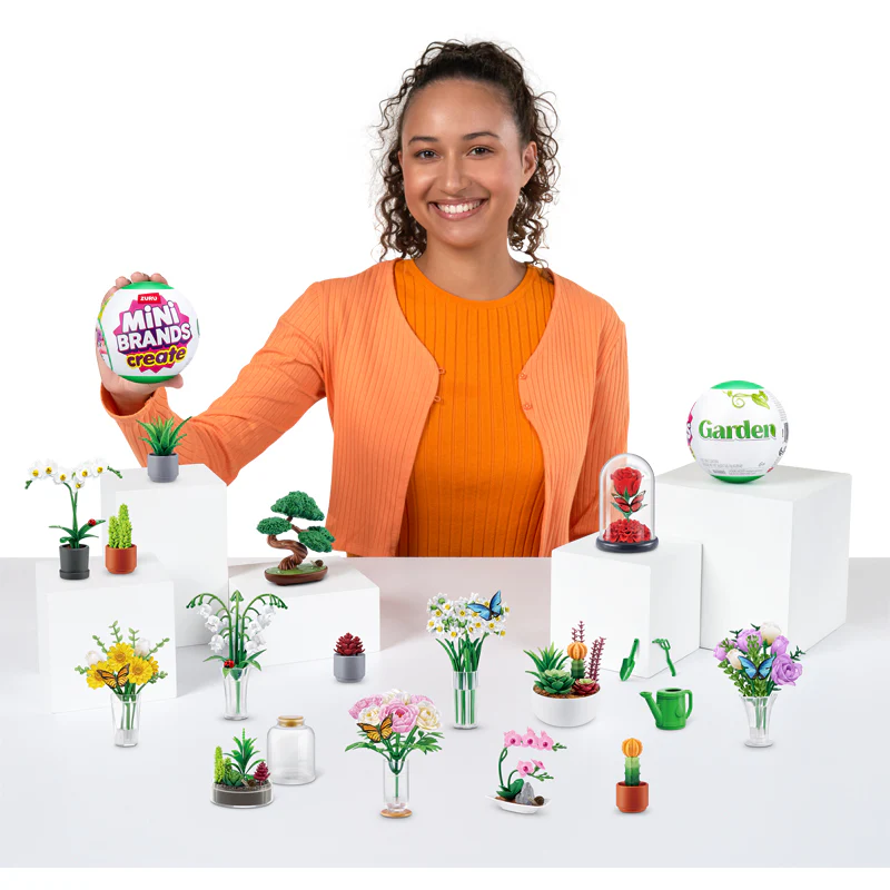 Zuru Mini Brands Create Botanical Capsule Series 1 Assorted 8 Zuru Mini Brands Create Botanical Capsule Series 1 Assorted