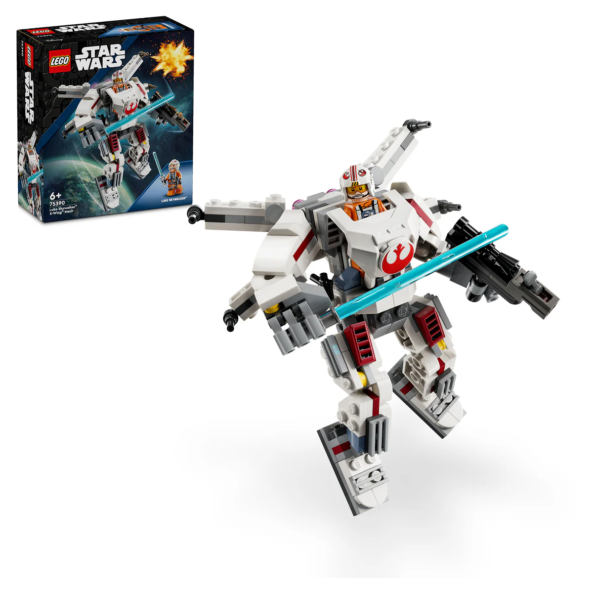 LEGO Star Wars Luke Skywalker X-Wing Mech 75390 (195 pieces) 1 LEGO Star Wars Luke Skywalker X-Wing Mech 75390 (195 pieces)