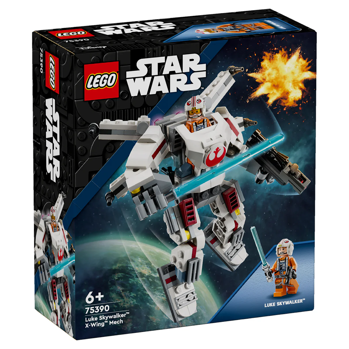 LEGO Star Wars Luke Skywalker X-Wing Mech 75390 (195 pieces) 7 LEGO Star Wars Luke Skywalker X-Wing Mech 75390 (195 pieces)