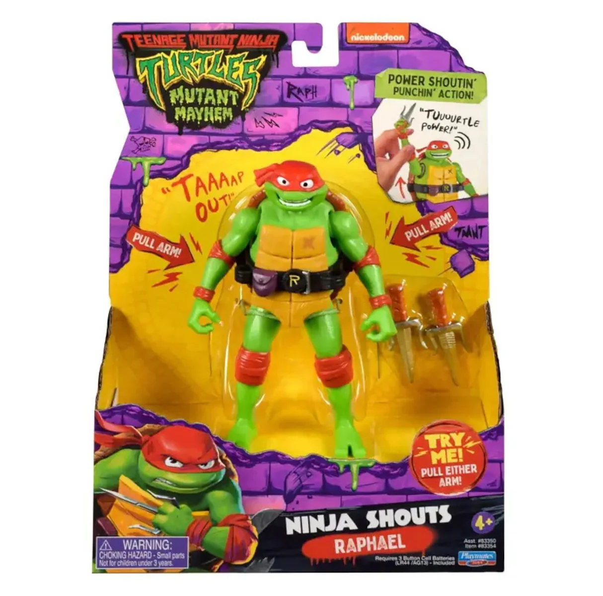 Teenage Mutant Ninja Turtles Movie Deluxe Figure - Raphael
