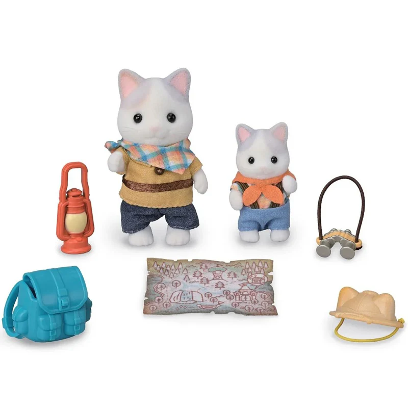 Sylvanian Families Exciting Exploration Set Latte Cat Brother & Baby 5 Sylvanian Families Exciting Exploration Set Latte Cat Brother & Baby