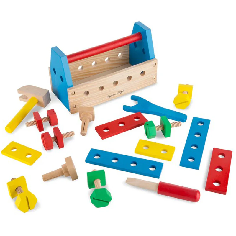 Melissa & Doug Take Along Wooden Tool Kit