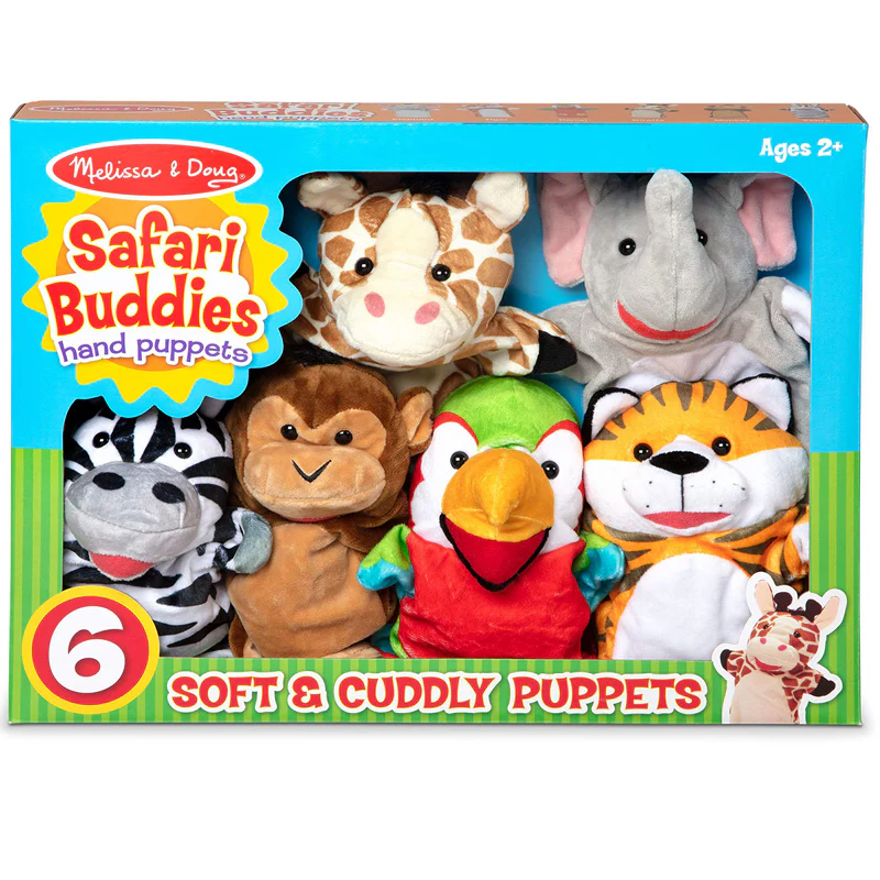 Melissa and Doug Safari Puppet Set 1 Melissa and Doug Safari Puppet Set