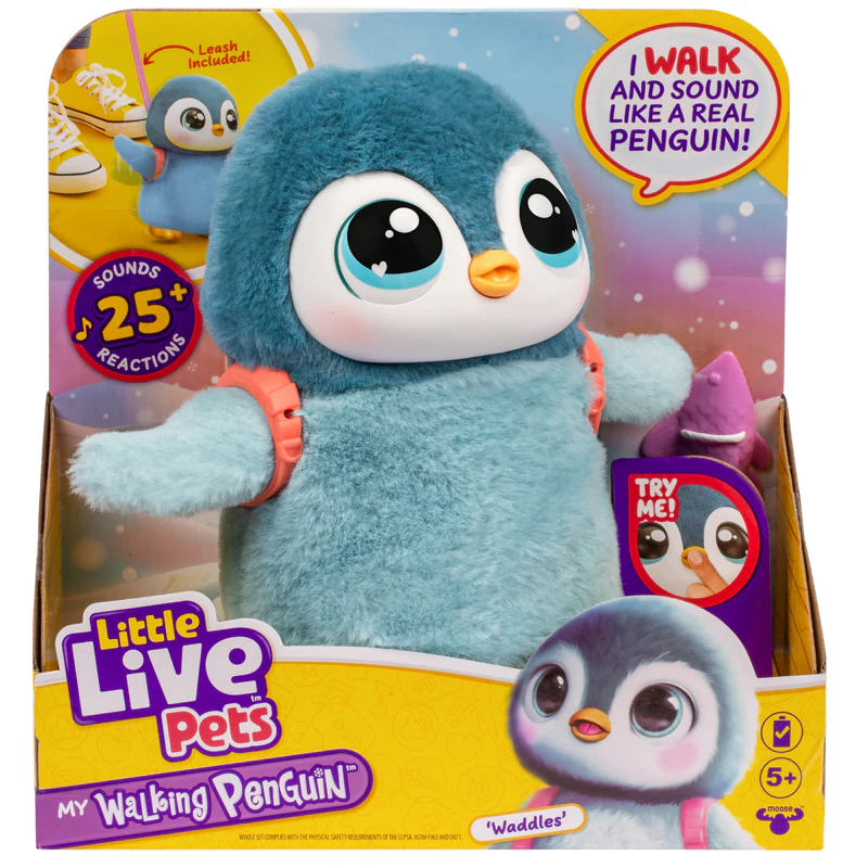 Little Live Pets My Walking Penguin Waddles 1 Little Live Pets My Walking Penguin Waddles