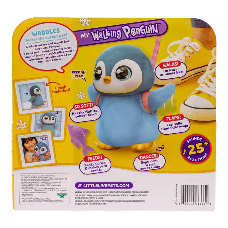 Little Live Pets My Walking Penguin Waddles 6 Little Live Pets My Walking Penguin Waddles