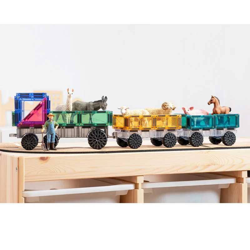 Connetix Pastel Transport Pack 50 pc 12 Connetix Pastel Transport Pack 50 pc