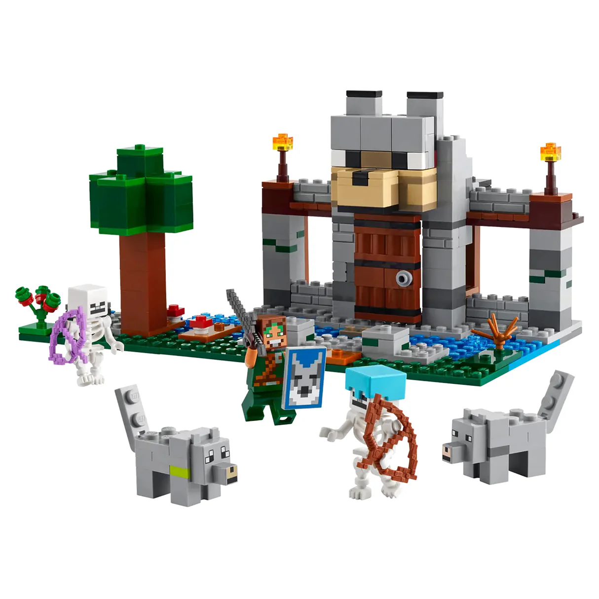 LEGO Minecraft The Wolf Stronghold 21261 9 LEGO Minecraft The Wolf Stronghold 21261