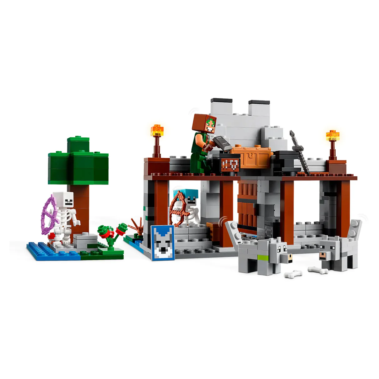 LEGO Minecraft The Wolf Stronghold 21261 10 LEGO Minecraft The Wolf Stronghold 21261