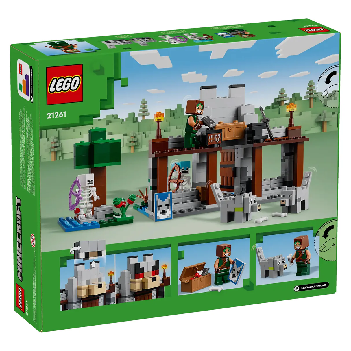 LEGO Minecraft The Wolf Stronghold 21261 13 LEGO Minecraft The Wolf Stronghold 21261