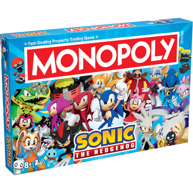Monopoly Sonic the Hedgehog Board Game 9 Monopoly Sonic the Hedgehog Board Game